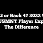Back 3 or Back 4? 2022 World Cup USMNT Player Explains The Difference