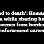 ‘Baked to death’: Homan rips media while sharing horrific scenes from border enforcement career