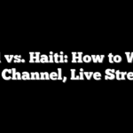 Brazil vs. Haiti: How to Watch, TV Channel, Live Stream