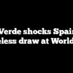 Cape Verde shocks Spain with scoreless draw at World Cup