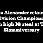 Cedric Alexander retains the X Division Championship with high IQ steal at TNA Slammiversary