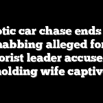 Chaotic car chase ends with ICE nabbing alleged foreign terrorist leader accused of holding wife captive