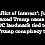 ‘Conflict of Interest’: Judge who axed Trump name from DC landmark tied to anti-Trump conspiracy theory