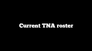 Current TNA roster