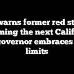 DOJ warns former red state is becoming the next California as governor embraces ICE limits