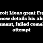Detroit Lions great Frank Ragnow details his abrupt retirement, failed comeback attempt