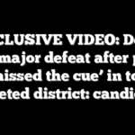 EXCLUSIVE VIDEO: Dems face major defeat after party ‘missed the cue’ in top targeted district: candidate