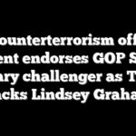 Ex-counterterrorism official Joe Kent endorses GOP Senate primary challenger as Trump backs Lindsey Graham
