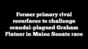 Former primary rival resurfaces to challenge scandal-plagued Graham Platner in Maine Senate race