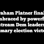 Graham Platner finally embraced by powerful mainstream Dem leaders after primary election victory