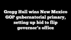 Gregg Hull wins New Mexico GOP gubernatorial primary, setting up bid to flip governor’s office
