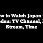 How to Watch Japan vs. Sweden: TV Channel, Live Stream, Time