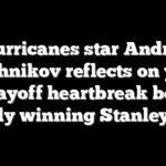 Hurricanes star Andrei Svechnikov reflects on years of playoff heartbreak before finally winning Stanley Cup