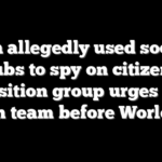 Iran allegedly used soccer clubs to spy on citizens, opposition group urges FIFA to ban team before World Cup