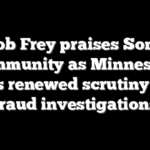 Jacob Frey praises Somali community as Minnesota faces renewed scrutiny over fraud investigations