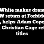 Jay White makes dramatic AEW return at Forbidden Door, helps Adam Copeland and Christian Cage retain titles