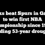 Knicks beat Spurs in Game 5 to win first NBA championship since 1973, ending 53-year drought