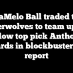 LaMelo Ball traded to Timberwolves to team up with fellow top pick Anthony Edwards in blockbuster deal: report
