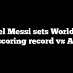 Lionel Messi sets World Cup goal-scoring record vs Austria
