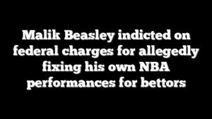 Malik Beasley indicted on federal charges for allegedly fixing his own NBA performances for bettors