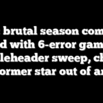 Mets brutal season comes to head with 6-error game in doubleheader sweep, chants for former star out of anger