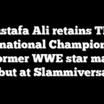 Mustafa Ali retains TNA International Championship as former WWE star makes debut at Slammiversary