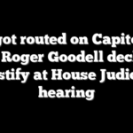 NFL got routed on Capitol Hill after Roger Goodell declined to testify at House Judiciary hearing