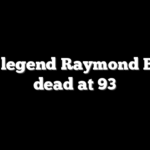 NFL legend Raymond Berry dead at 93