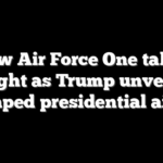 New Air Force One takes flight as Trump unveils revamped presidential aircraft
