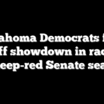 Oklahoma Democrats face runoff showdown in race for deep-red Senate seat