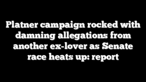 Platner campaign rocked with damning allegations from another ex-lover as Senate race heats up: report