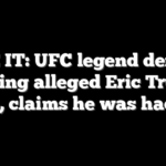 SEE IT: UFC legend denies posting alleged Eric Trump DMs, claims he was hacked