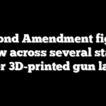 Second Amendment fights grow across several states over 3D-printed gun laws