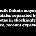 South Dakota mayoral candidates separated by just two votes in shockingly close race, recount expected