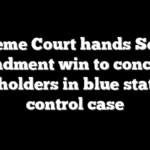 Supreme Court hands Second Amendment win to concealed carry holders in blue state gun control case