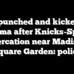 Teen punched and kicked into a coma after Knicks-Spurs altercation near Madison Square Garden: police