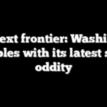 The next frontier: Washington grapples with its latest space oddity