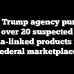 Top Trump agency purges over 20 suspected China-linked products from federal marketplace