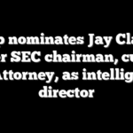 Trump nominates Jay Clayton, former SEC chairman, current US Attorney, as intelligence director