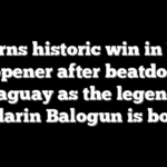 US earns historic win in World Cup opener after beatdown of Paraguay as the legend of Folarin Balogun is born
