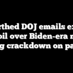 Unearthed DOJ emails expose turmoil over Biden-era memo urging crackdown on parents