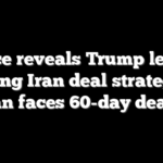 Vance reveals Trump lesson guiding Iran deal strategy as Tehran faces 60-day deadline