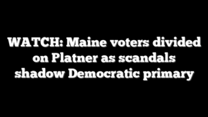 WATCH: Maine voters divided on Platner as scandals shadow Democratic primary