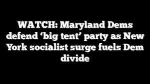 WATCH: Maryland Dems defend ‘big tent’ party as New York socialist surge fuels Dem divide
