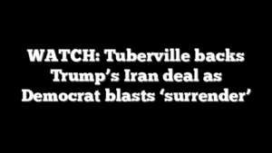 WATCH: Tuberville backs Trump’s Iran deal as Democrat blasts ‘surrender’