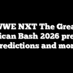 WWE NXT The Great American Bash 2026 preview, predictions and more
