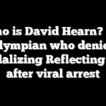 Who is David Hearn? US Olympian who denies vandalizing Reflecting Pool after viral arrest