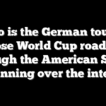 Who is the German tourist whose World Cup road trip through the American South is winning over the internet