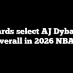 Wizards select AJ Dybantsa first overall in 2026 NBA Draft