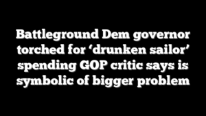 Battleground Dem governor torched for ‘drunken sailor’ spending GOP critic says is symbolic of bigger problem